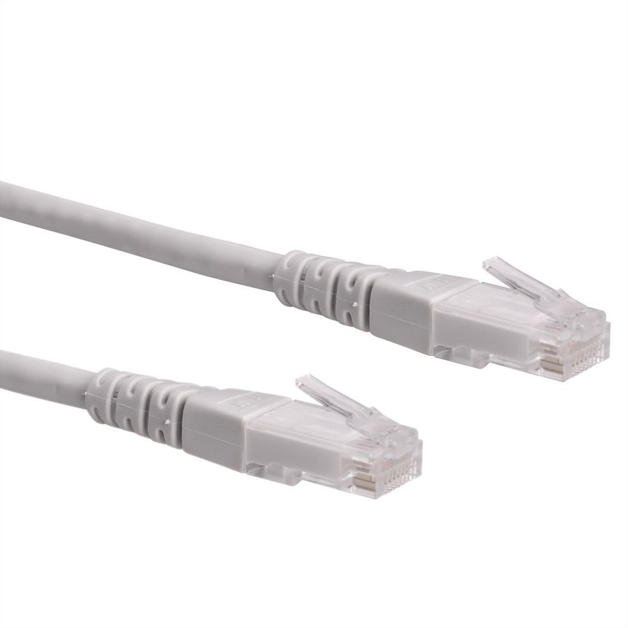 ROLINE UTP Patch Cord, Cat.6 (Class E), grey, 0.5 m