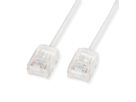 ROLINE UTP Data Center Patch Cord Cat.6A (Class EA), LSOH, Slim, Ultra Short Connector, white, 5 m