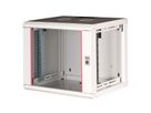 ROLINE 19-inch wall housing Pro 9 U, 600x450 WxD grey