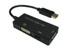 VALUE DisplayPort - VGA / DVI / HDMI Adapter, v1.2, Active