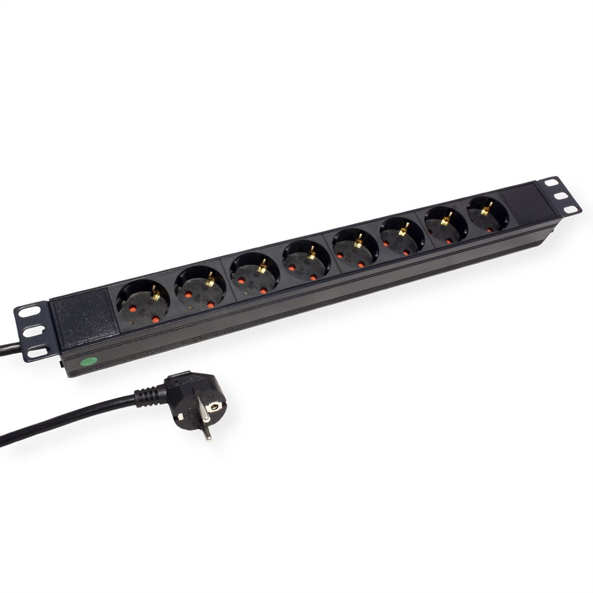 VALUE 19" PDU for Cabinets, 8x, 4000W, CEE 7/7 German Type Plug, 2.8 m