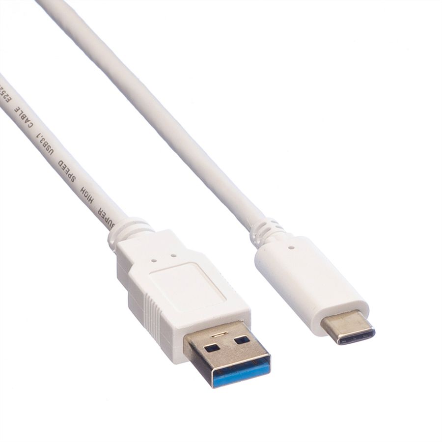 VALUE USB 3.2 Gen 1 Cable, A-C, M/M, 0.5 m