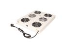 ROLINE 19" roof fan unit with 4 fans, ON/OFF for server rack PRO series, grey