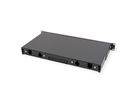 VALUE 19" splice box empty 1U, extendable, 24x SC-DX