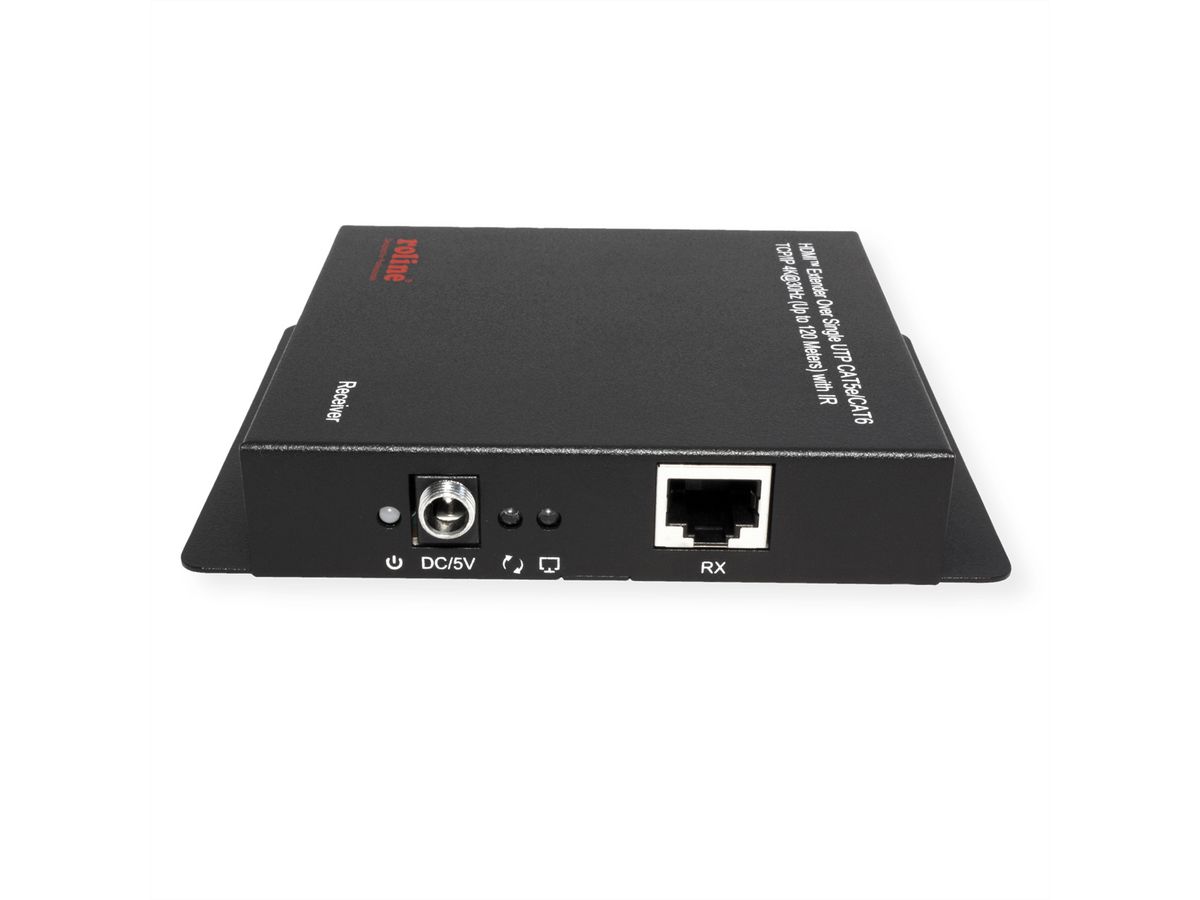 ROLINE HDMI over IP Extender, 4K30Hz, 120m, W/IR