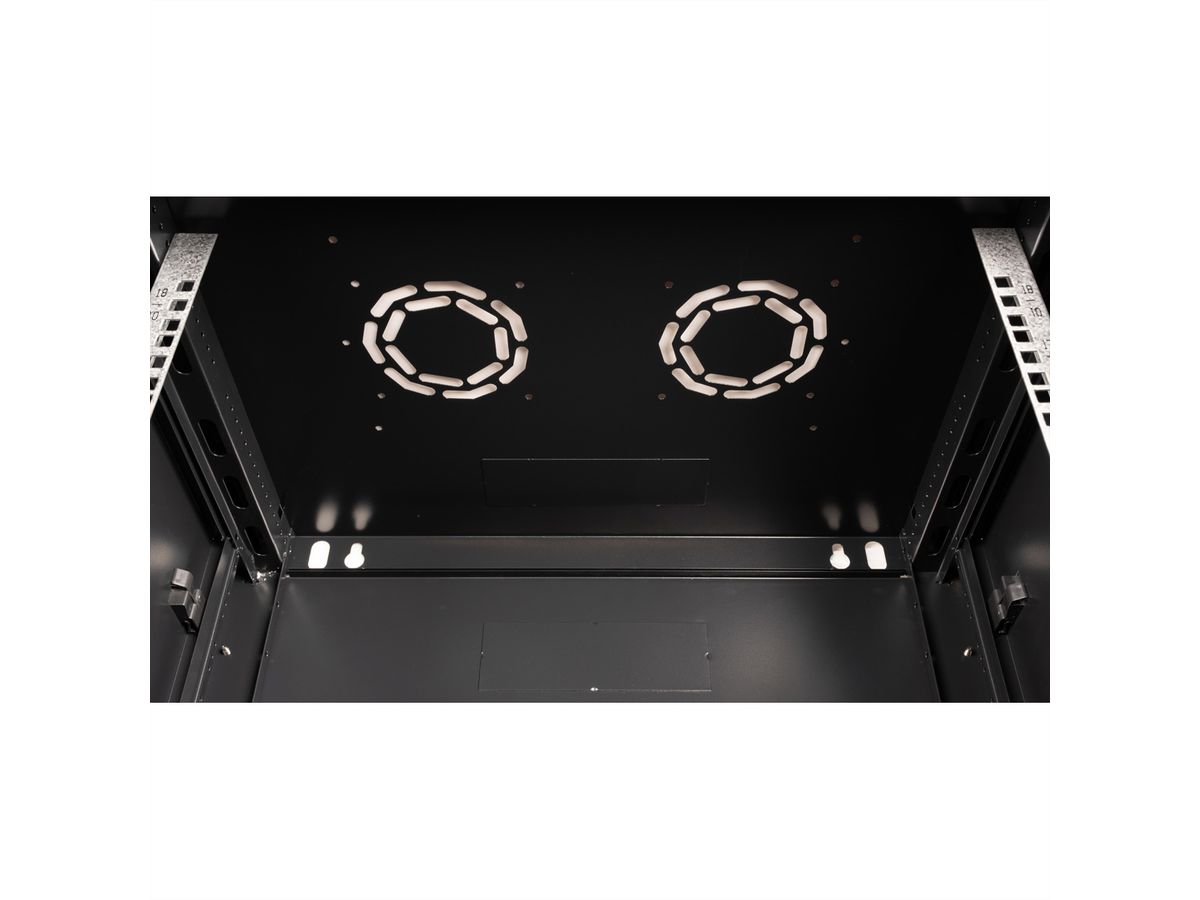 VALUE 19" Wall Cabinet 18U , 600x450mm, black