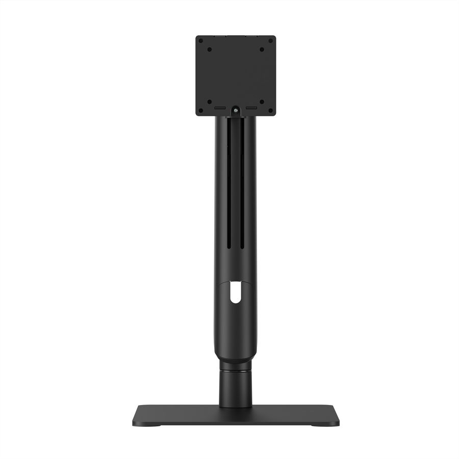 VALUE Vertical Lift Free-Standing Single-Screen Monitor Stand, < 124,46cm (49"), Heavy Duty <18 kg, black
