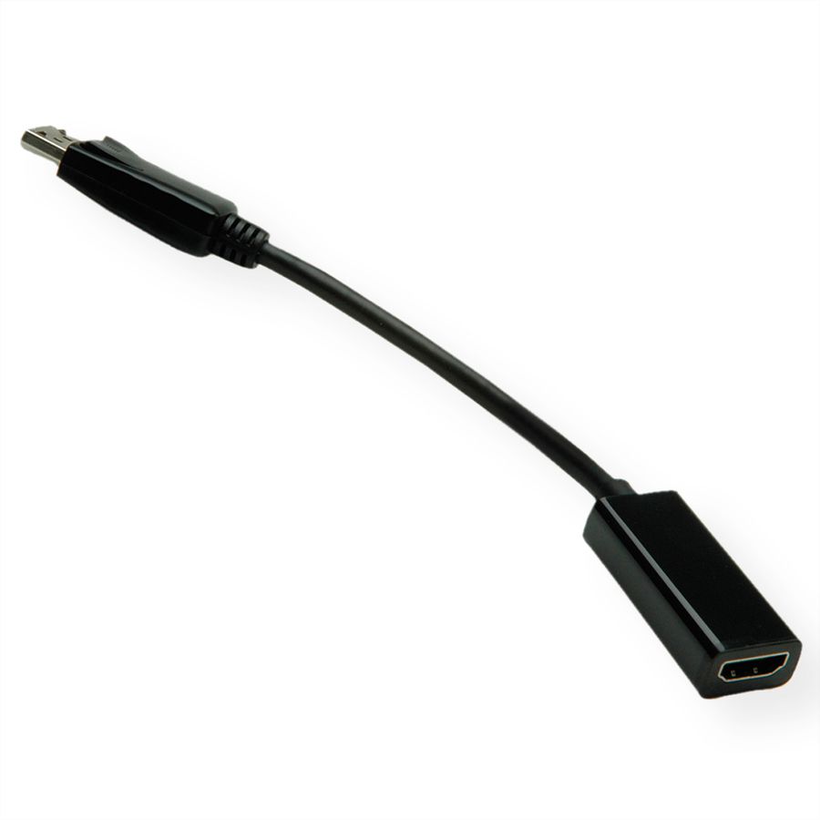 VALUE Cableadapter, v1.2, DP M - HDMI F