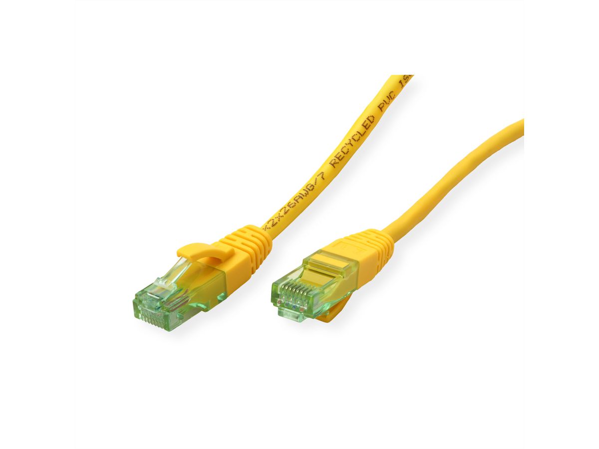 ROLINE RM UTP Patch Cord Cat.6A, yellow, 1.5 m