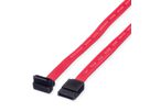 ROLINE Internal SATA 3.0 Gbit/s Cable, angled, 0.5 m