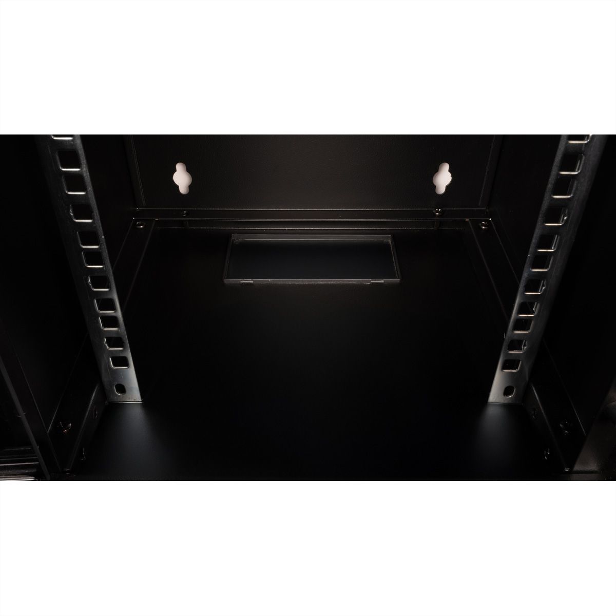 ROLINE 10-inch wall-mounted housing 6 U, 312x300 WxD black