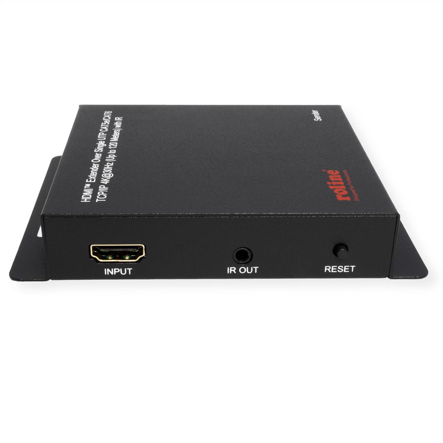 ROLINE HDMI over IP Extender, 4K30Hz, 120m, W/IR