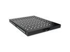 ROLINE 19-inch shelf 1 U, extendable 550 T 25 kg black