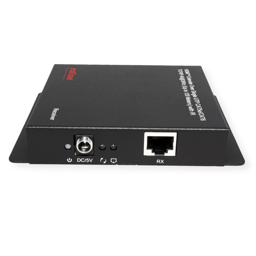 ROLINE HDMI over IP Extender, 4K30Hz, 120m, W/IR