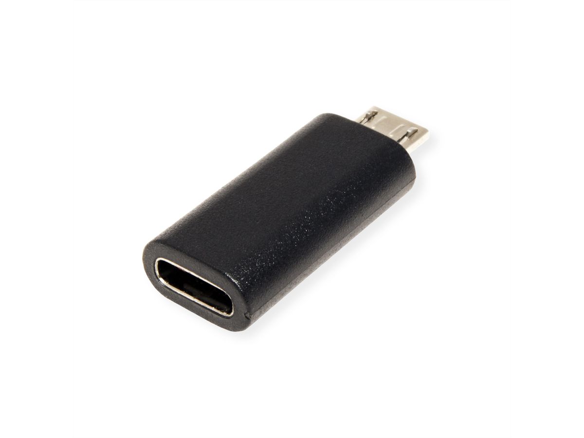 VALUE Adapter, USB 2.0, Micro B - C, M/F