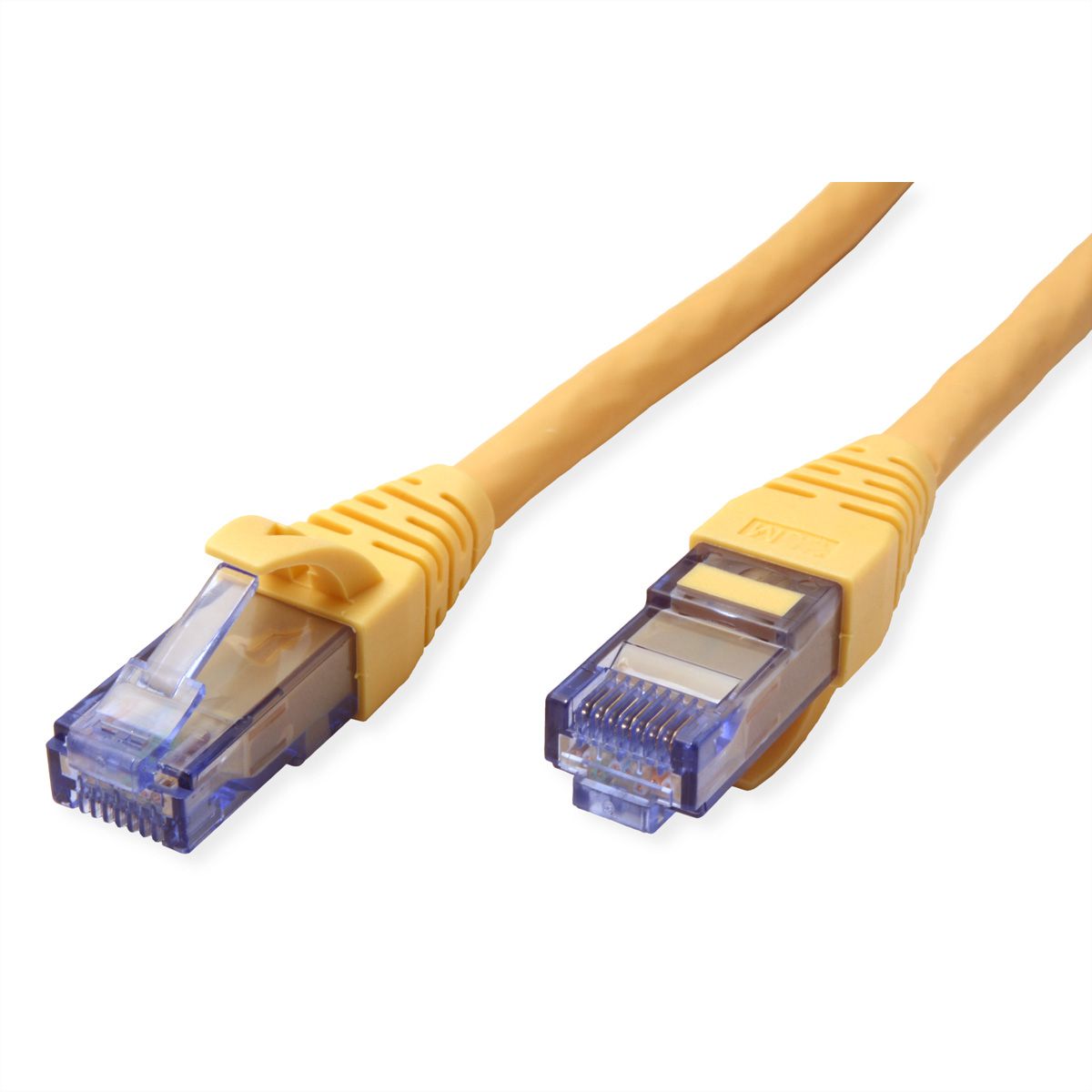 ROLINE UTP Patch Cord Cat.6A, Component Level, LSOH, yellow, 15 m