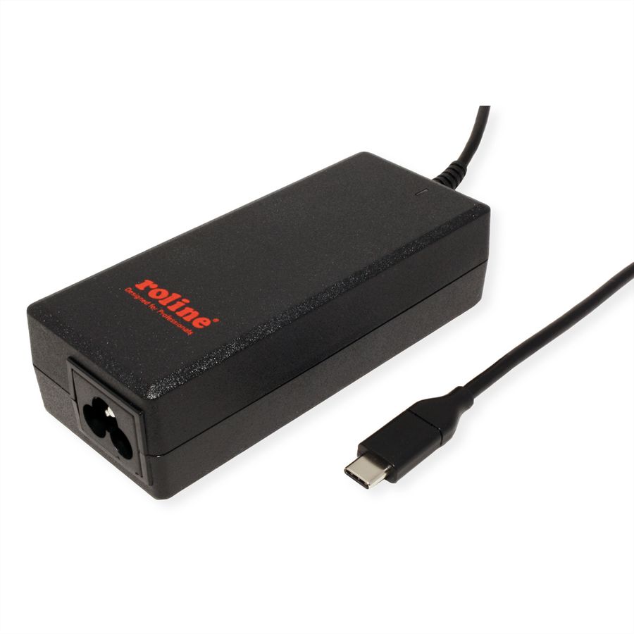 ROLINE USB Charger, C5/C6 Connection, 1x USB-C, 65 W