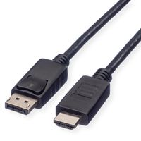 ROLINE RM DisplayPort Cable, DP - HDTV, M/M, black, 1 m