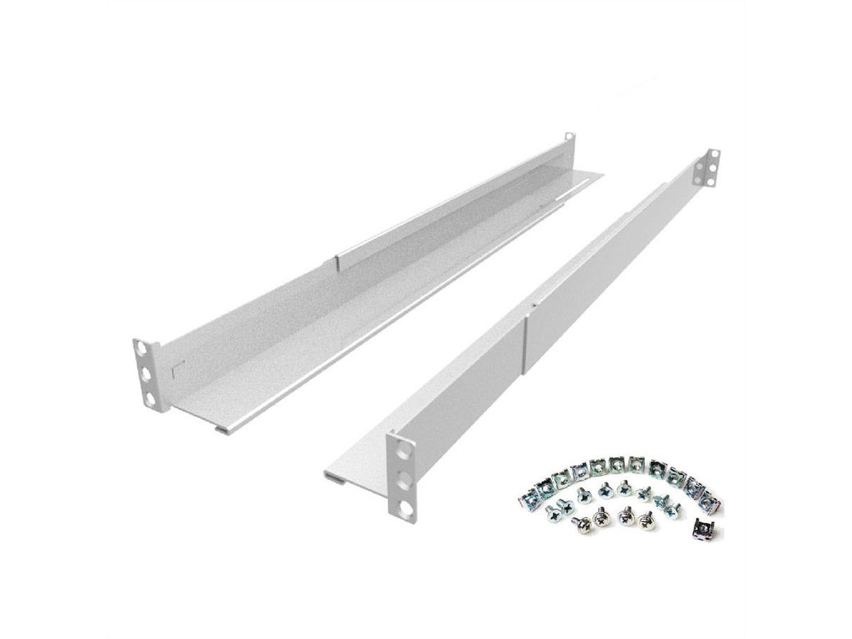 ROLINE UPS 19'' Rail Kit 1/2/3U 60-90 cm, grey