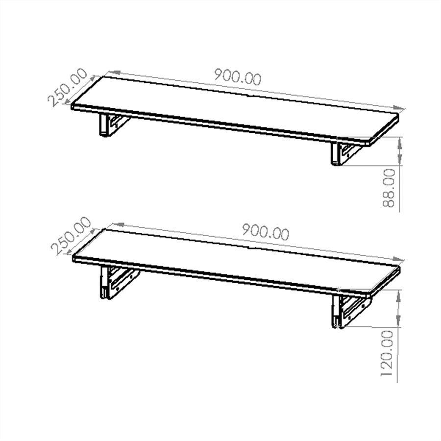 VALUE Height-adjustable Monitor/Laptop Stand, extra-large