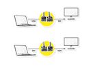 ROLINE DVI Cable, DVI (12+5) - HD15, M/M, 2 m
