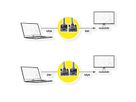 ROLINE DVI Cable, DVI (12+5) - HD15, M/M, 3 m