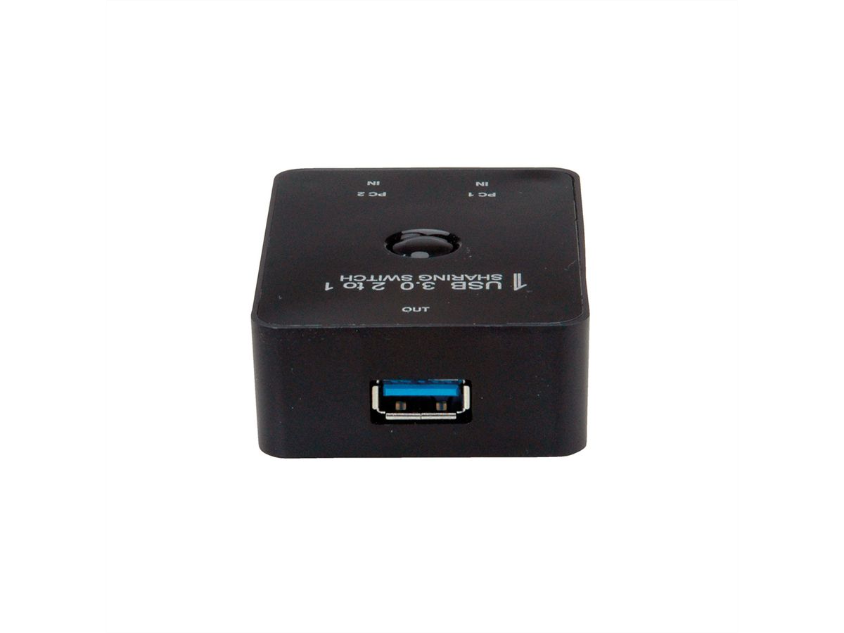 VALUE Manual USB 3.2 Gen 1 Switch, 2 Ports