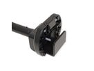 ROLINE Monitor Arm, Pole-Mounted, Gas Spring, < 144.78 cm (57"), Heavy Duty < 27 kg, black