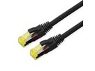 ROLINE Outdoor S/FTP Patch Cord Cat.6A / Class EA, Stranded, TPE, LSOH, black, 2 m