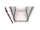 ROLINE 19-inch network cabinet Basic 22 U, 600x800 WxD glass door grey
