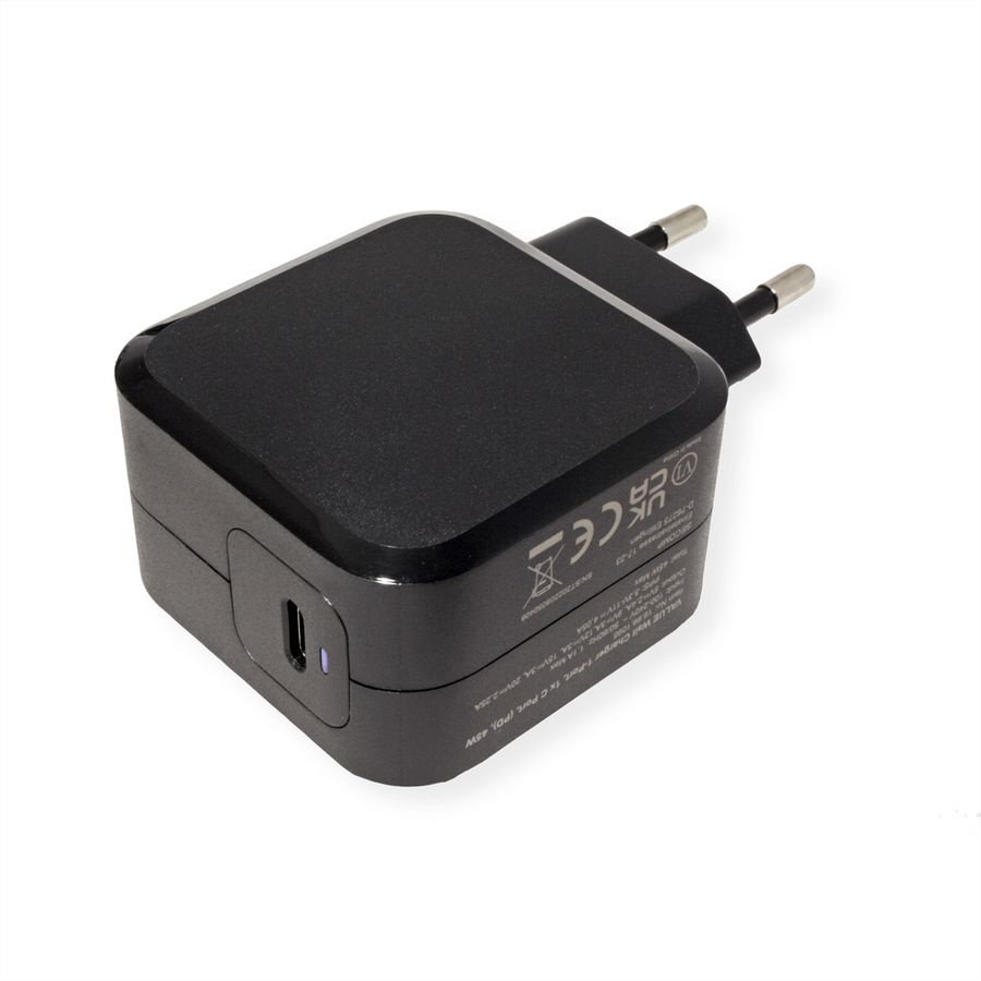 VALUE USB Wall Charger, 1-Port, 45W