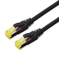 ROLINE Outdoor S/FTP Patch Cord Cat.6A / Class EA, Stranded, TPE, LSOH, black, 5 m