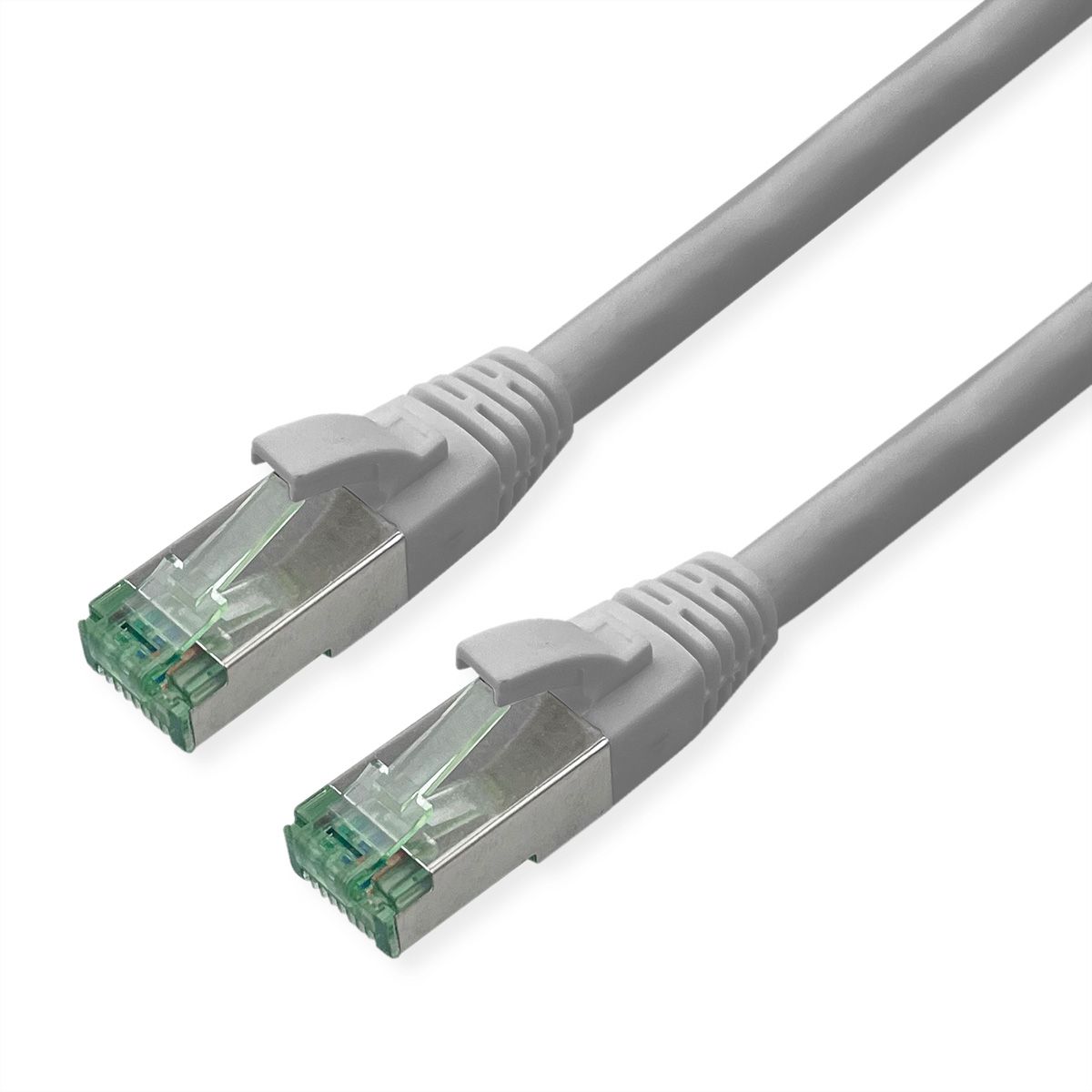 ROLINE RM S/FTP (PiMF) Patch Cord Cat.6A, grey, 10 m