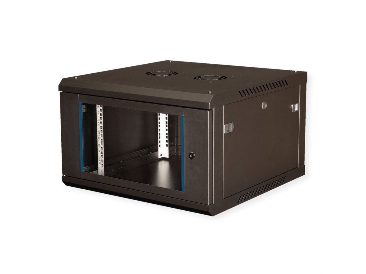 VALUE 19" Wall Cabinet 6U , 600x600mm, black
