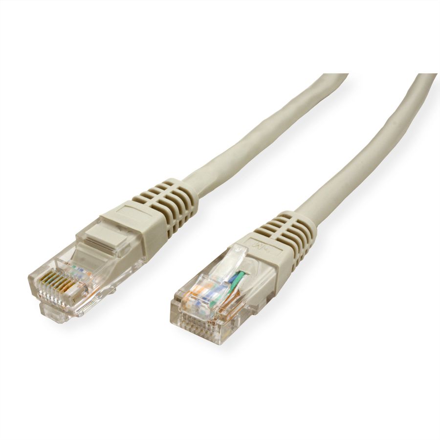 VALUE UTP Patch Cord Cat.5e (Class D), grey, 5 m