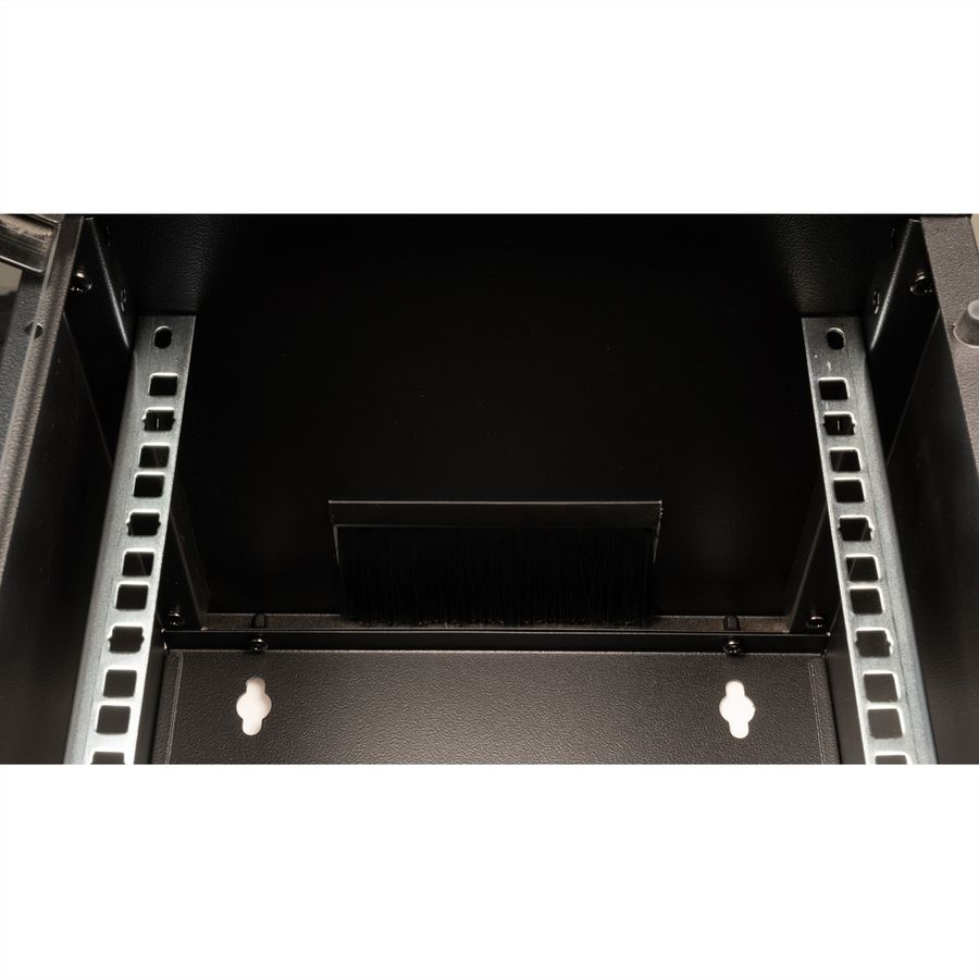 ROLINE 10-inch wall-mounted housing 9 U, 312x300 WxD black