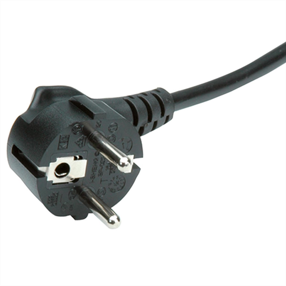 ROLINE Power Strip, 3-way, black, 3 m