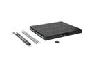 ROLINE 19-inch shelf 1 U, extendable 350 T 25 kg black