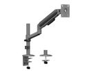 STANDARD Pole-Mounted Monitor Arm, Mechanical Spring, < 10 kg, < 81,3 cm (32"), black