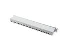 VALUE Cat.6A (Class EA) 19" Patch Panel, 24 Ports, shielded, grey