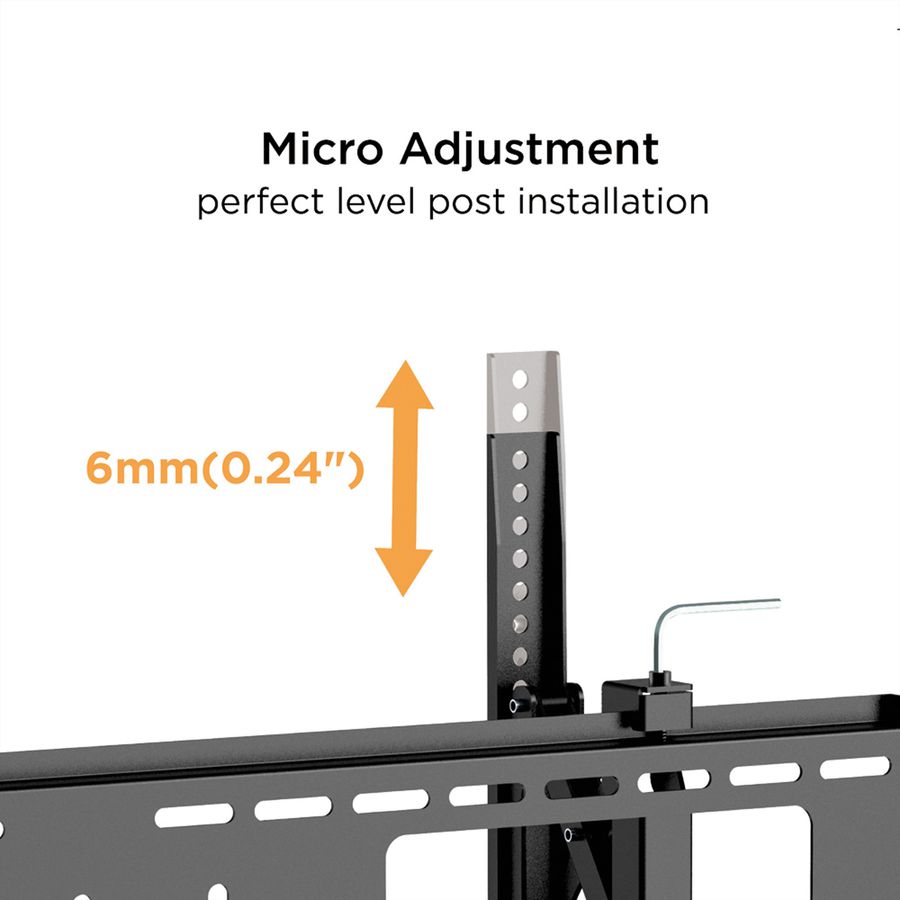 VALUE TV Wall Mount, tiltable, 37" - 80" (93,98 - 203,2 cm), < 75kg, VESA 600x400