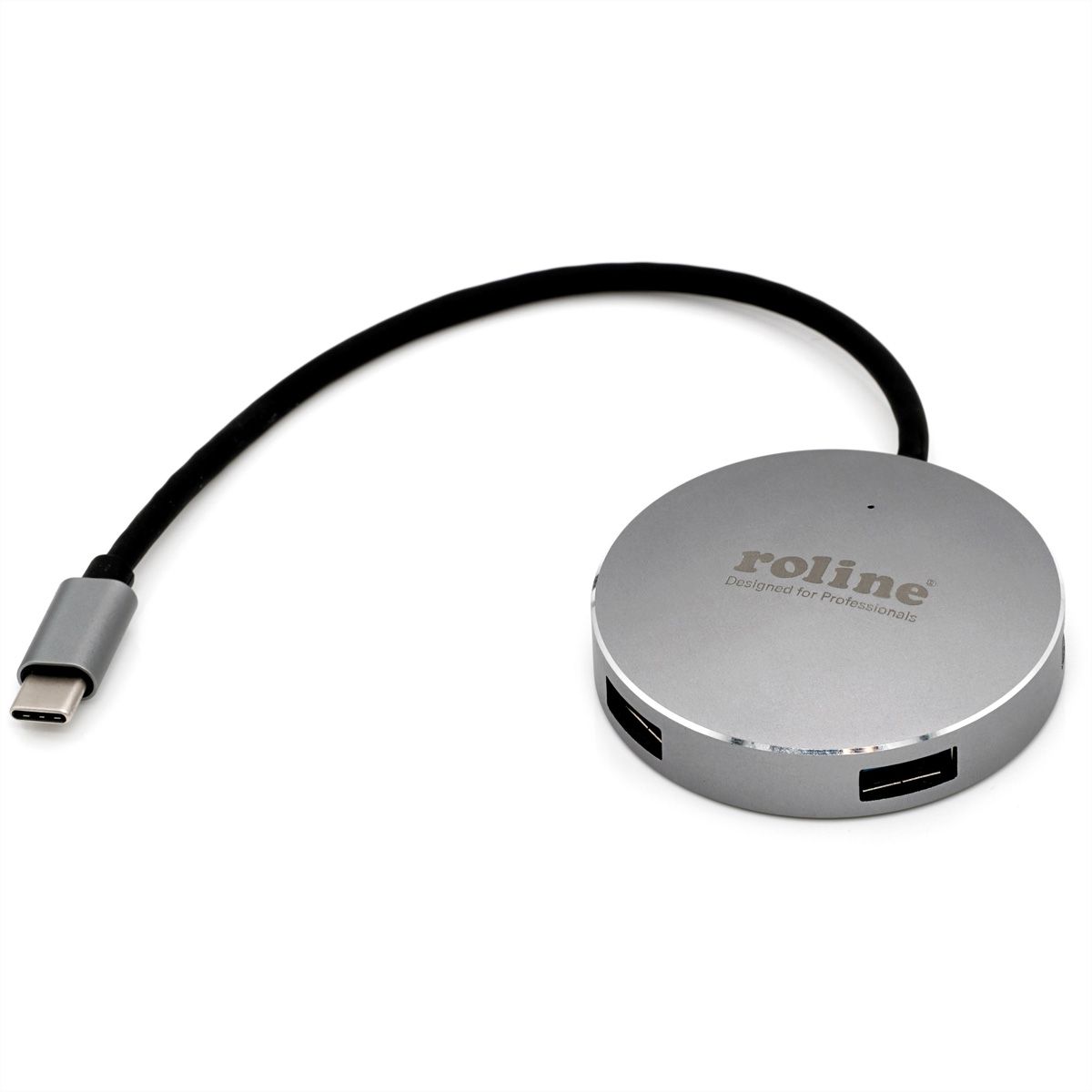 ROLINE USB 3.2 Gen 1 Hub, 4 Ports, Type C connection cable