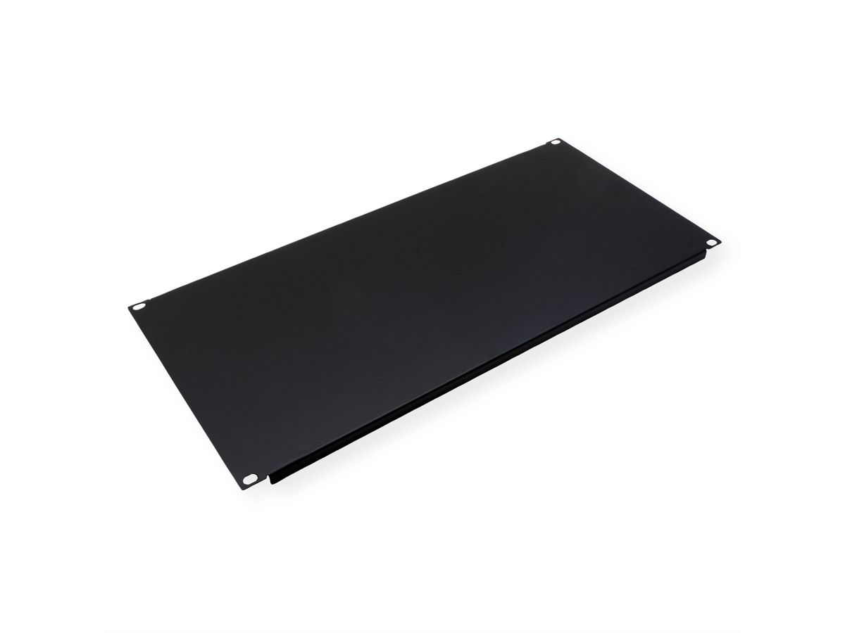 VALUE 19" Blank Panel, 5U, Metal, black