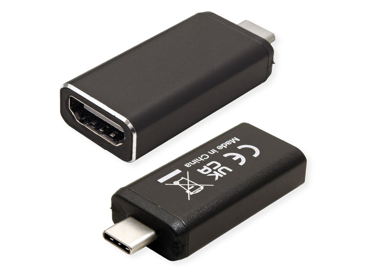 VALUE USB Type C - HDMI Adapter, M/F, 4K60