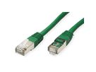 VALUE S/FTP (PiMF) Patch Cord, Cat.6 (Class E), green, 10 m