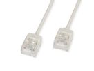 ROLINE UTP Data Center Patch Cord Cat.6A (Class EA), LSOH, Slim, Ultra Short Connector, grey, 5 m
