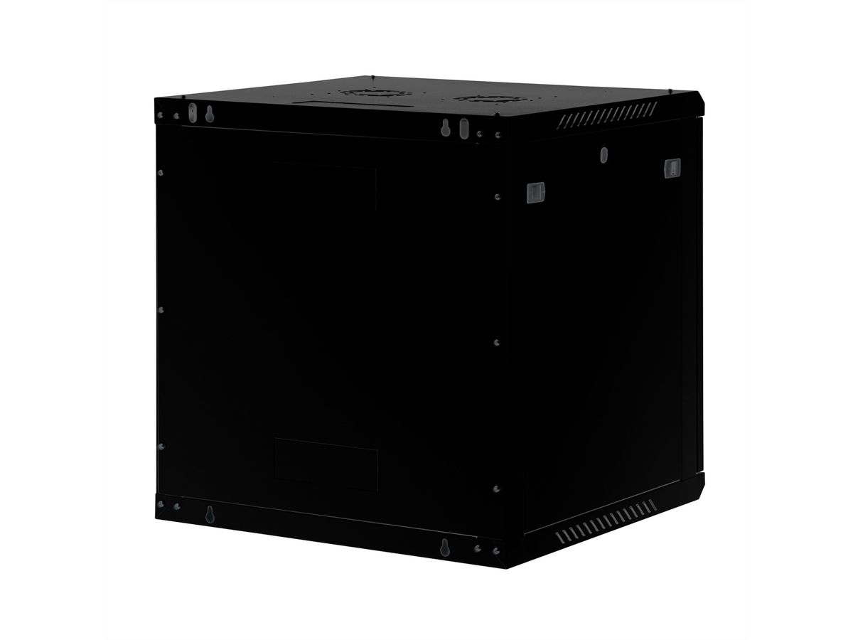 ROLINE 19" Wall Cabinet Basic Plus 12U, 600x600 BxT black
