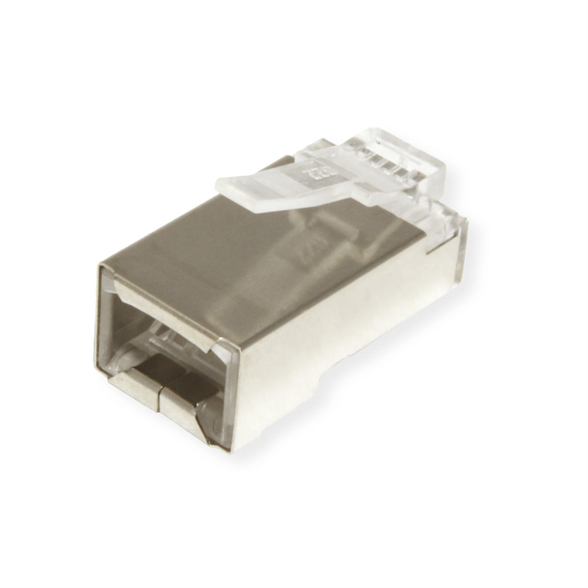 VALUE Cat.5e (Class D) Modular Plug, STP, for Stranded Wire, 10 pcs.