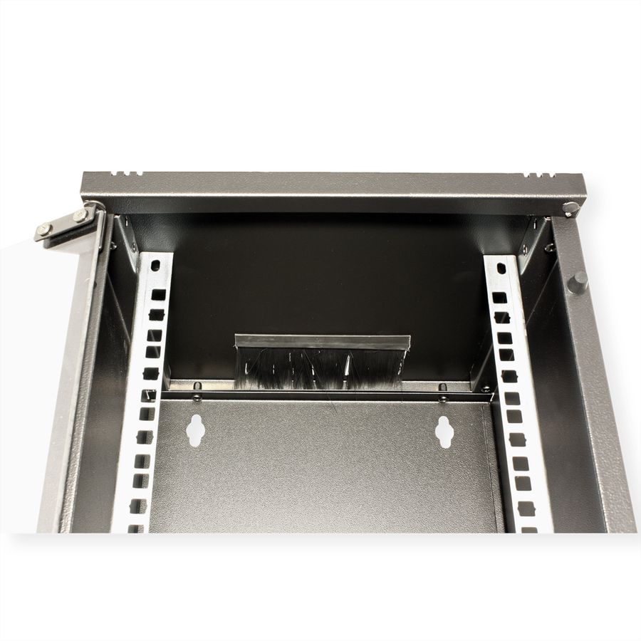 ROLINE 10-inch wall-mounted housing 9 U, 312x300 WxD black