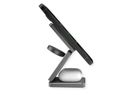 ROLINE 3-in-1 Wireless Foldable Charging Stand, for Samsung Devices